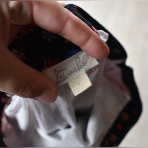 Anthropologie Let Me Be Contrast Maxi Skirt Plaid Patchwork Large - Picture 8 of 9